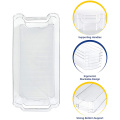 Top sale guaranteed quality set of 8 reusable drawer refrigerator organizer bins